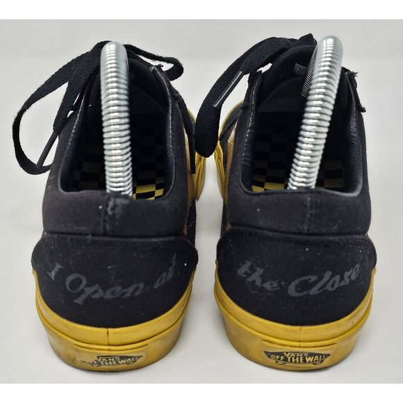 Vans Harry Potter Golden Snitch Old Skool Black Skate Mens Size 5.0 Women Size 6 - Picture 4 of 9